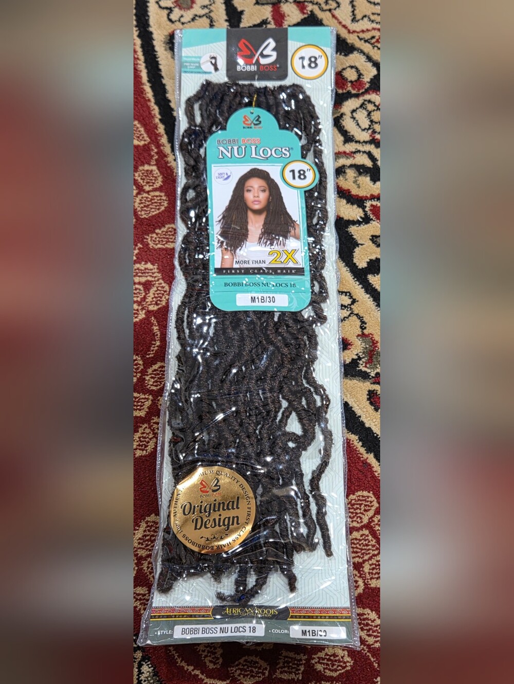 Bobbi Boss Nu Locs 18" Faux Locs - M1B/30 Brown